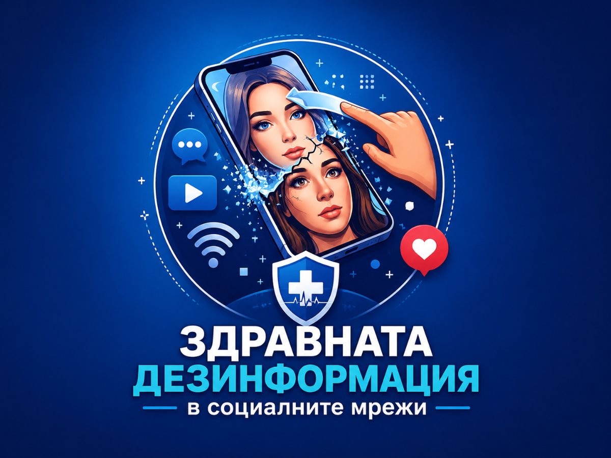 Влиянието на здравната дезинформация в социалните мрежи върху младежите